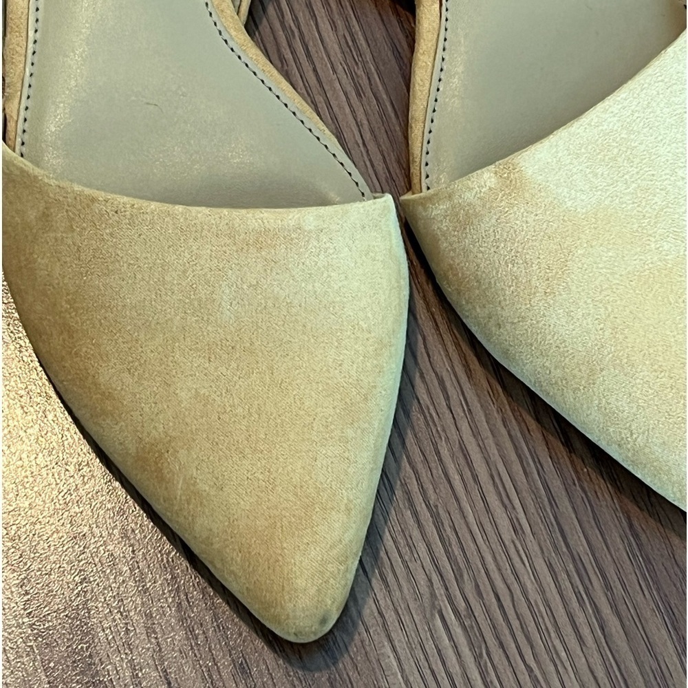J.Crew Zoe Suede Leather D'Orsay Flats - Picture 3 of 13